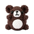 thumbnail image 1 of CSChome Animal Crochet Kit Crochet Material Kit Cartoon Shape Crochet Plush Knitting Starter Set for Adults Kids Beginner, 1 of 6