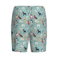 thumbnail image 4 of Rocae Animal Dog for Men's Soft Sleep Pajama Shorts, Waistband and Pockets, 4 of 9