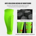 thumbnail image 4 of espinilleras de fútbol Almohadillas protectoras para pantorrilla para correr de secado rápido para hombres y mujeres accesorios de entrenamiento 1 ud. FLhrweasw Nuevo, 4 of 9