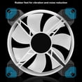 thumbnail image 4 of Methold CPU Cooler cubierta luminosa 4 tubos de calor de cobre 4Pin 5V ARGB ventilador de refrigeración 1600 radiador TDP disipador de calor para i7 i5 Juegos de teclado y mouse para computadora, 4 of 6