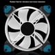 thumbnail image 4 of Methold CPU Cooler cubierta luminosa 4 tubos de calor de cobre 4Pin 5V ARGB ventilador de refrigeración 1600 radiador TDP disipador de calor para i7 i5 Juegos de teclado y mouse para computadora, 4 of 6
