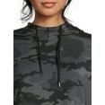 Athletic Works Women's French Terry Mock Neck Hoodie, Sizes XS-XXXL - Walmart.com