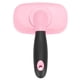 thumbnail image 4 of Peine para el pelo de perros y gatos, cepillo para quitar el pelo con rotación de 360°, peine para eliminar enredos, herramienta para el cuidado de mascotas, color rosa con puntos, 4 of 12