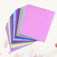thumbnail image 1 of BESTYASH 100PCS Glitter Origami Paper for Card Making and Crafting, 1 of 6