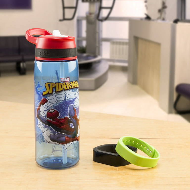 United Pacific Designs Spider-Man Character 30oz Sullivan Water Bottle,  Blue,Red