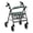 Snowmen, variant on HELLHERO Rollator Walker Seat Covers for Elderly Adults Snowman Seat Back Cover Gift Option Non Slip for Elder