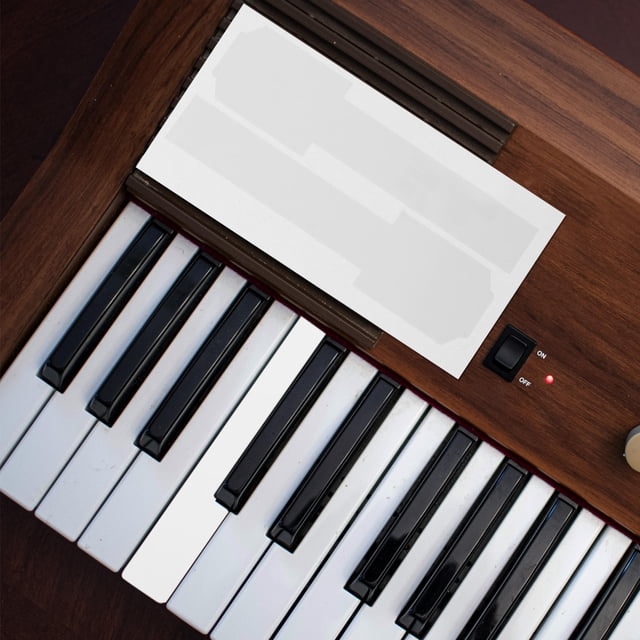 BESTYASH 1Jgo Película Transparente Para Piano Electrónico 61 Teclas Antiarañazos