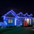 thumbnail image 3 of Solar Meteor Shower Lights Outdoor, 30cm 8 Tubes 144 LED Blue Meteor Lights Falling Rain Lights, Waterproof Outdoor Solar Tree Lights for Yard, Party, 3 of 4