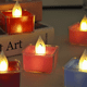 thumbnail image 3 of "24 Velas Led Flotantes Decorativas Multicolor Sin Llama ", 3 of 5