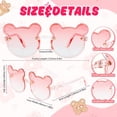 thumbnail image 5 of 3 Pack Kids Sunglasses for Girls, Cute Pink Cat Bow Bear Frame Cartoon UV400 Glasses, Toddler Sunglasses for Ages 3-12 Years, 5 of 7
