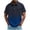 Blue A, variant on Shirts For Men Gradient Print Short Sleeve Button Collar Casual Summer Golf Style Pullover Shirt For Resort Travel Weekend And Daily Leisure