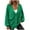 Green, variant on IROINNID Womens Sweater Button Down V-Neck Pullover Sweater Solid Color Comfy Mid-Length Long Sleeve Knit Breasted Knit Sweater