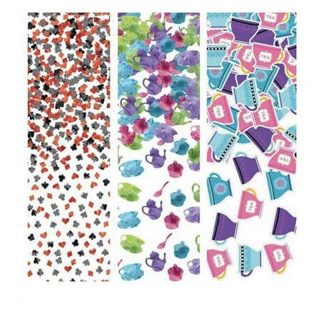 Mad Tea Party Confettis Value Pack 3 Types