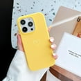 thumbnail image 5 of for Silicone iPhone 14 Pro Case Heart Pattern Protective Women Girls Heart with Soft Anti-Scratch Microfiber Lining Shockproof Phone Case for iPhone 14 Pro Yellow, 5 of 15