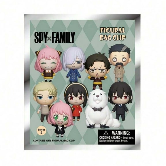 Spy x Family Loid Forger 3D Keychain Blind Bag, 1PC, 1