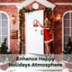 thumbnail image 5 of Xihbxyly Campanas Navideñas Colgantes En Rojo, Morado y Dorado, Exquisito Diseño Navideño, Elegante Decoración para Pared, Puerta y Techo, Ambiente Festivo, Reuniones Familiares, Tamaño 23 X 12 X 6 C, 5 of 6