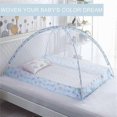 thumbnail image 5 of Foldable Mosquito Net for Bed, Portable Mosquito Net for Crib, Dome Mosquito Net 120X90X100 cm [Purple], 5 of 5