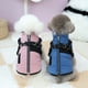 thumbnail image 4 of Chaqueta cálida para cachorros con arnés reflectante, ropa de invierno para mascotas, abrigos para perros pequeños y medianos, trajes para chihuahua y bulldog francés, 4 of 5