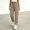 Coffee, variant on BUIGTTKLOP Cargo Joggers for Women High Waisted Sweat Pants Baggy Cinch Bottom Sweatpants with Pockets