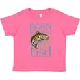 thumbnail image 3 of Inktastic Born to Fish Boys or Girls Toddler T-Shirt, 3 of 5
