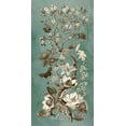 thumbnail image 2 of McCavitt, Naomi 14x24 White Modern Wood Framed Museum Art Print Titled - Chinoiserie Patina II, 2 of 4
