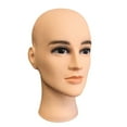 thumbnail image 3 of Cabeza de maniquí masculino de PVC, cabeza de entrenamiento de peluca para sombreros, pelucas que muestran peinados, 3 of 9