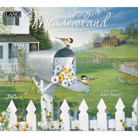 Lang Brands, Meadowland 2027 Wall Calendar by Sam Timm