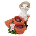 thumbnail image 1 of Animal conejo en forma de planta maceta contenedor decoración del hogar Zulema Maceta suculenta, 1 of 8