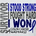 thumbnail image 3 of CafePress - Survivor 4 Colon Cancer Shirts And Gifts Light T S - Men's Classic Graphic T-Shirt, 3 of 4