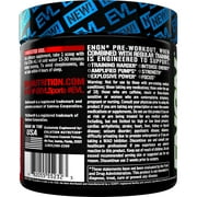 EVL Intense Pre Workout with Creatine - ENGN Energizing Pre Workout for Men Powder Drink for Lasting Energy Focus and Recovery - with Beta Alanine Caffeine and L Theanine - Cherry Limeade