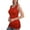 Red/Grey, variant on SUMONA Women Round Neck Accent Grey Two Tone Casual Basic Ribbed Tank Top
