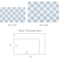 thumbnail image 3 of Checkered Cat Food Mat for Pet Dog Feeting Mats,Pet Feeding Mat for Floor Non-Slip Waterproof, Super Absorbent Cat Bowl Mat, Easy to Clean Eco-Friendly Durable Pet Placemat 24x16in, 3 of 7