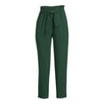 thumbnail image 6 of Nine.Eight Women’s Cropped Paper Bag Waist Pants, 6 of 6