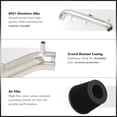 thumbnail image 2 of AJP Distributors Cold Air Short Ram Intake CAI SRI Induction System Polish Aluminum Piping + Filter Compatible/Replacement For Toyota Yaris 1.5L Engine 2006 2007 2008 2009 2010 2011 06 07 08 09 10 11, 2 of 6