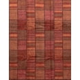 thumbnail image 1 of Ahgly Company Indoor Rectangle Abstract Red Abstract Area Rugs, 7' x 10', 1 of 6