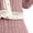 Pink, variant on Miluxas Lounge Knit Sets for Women Button Down Long Sleeve Tops and Wide Leg Pants 2 Piece Sweatsuits Set Loungewear Red XL(XL)