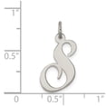 thumbnail image 3 of White Sterling Silver Charm Pendant Themed 18 mm 13-20, 3 of 4