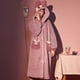 thumbnail image 5 of Pijamas largos de otoño e invierno para mujer, para parejas, de algodón, terciopelo coral, forro polar grueso, para el hogar, 5 of 5