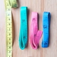 thumbnail image 4 of Cateissary 3pcs Soft Rulers Handy Tape Man-carried Cloth Accessories Measurement Body Sewing Wear-resistant Tailor Tool Needlework Type3 NO3, 4 of 6