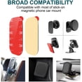 thumbnail image 4 of Magnetic Phone Car Mount and 4 Pack 3M Vhb Sticky Adhesive Pads, 4 of 8