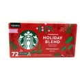 thumbnail image 2 of Starbucks Medium Roast Holiday Blend Ground Coffee K-Cups 72 Count, 2 of 3