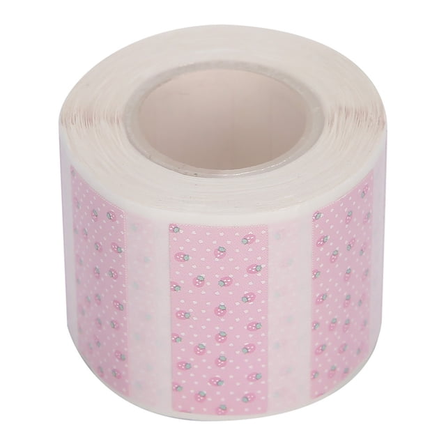 30x12mm Thermal Label Paper Waterproof OilProof Sticker Strawberry Pattern for Office Printers EQ11