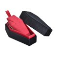thumbnail image 1 of Caja de joyería,Joyero con forma de ataúd,decoración portátil,Estuche para guardar joyas,pendientes decorativos negros,Adorno de terciopelo con anillos para tapa para Collar Negro Rojo, 1 of 8