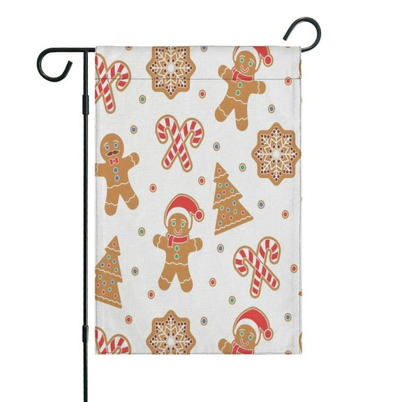 Christmas Garden Flag - Double Sided 12x18 Inch, Seasonal Outdoor Decor for Yard, Lawn,House - Family,Friends,Christmas.