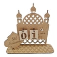 thumbnail image 1 of jifeng Ramadan Avent Calendrier Centrepiece Decoration Eid Table Decoration Calendar pour Mosquée, 1 of 9