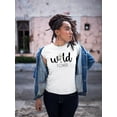 thumbnail image 2 of Wild Flower Single Daisy T-Shirt Women -Image by Shutterstock, Female x-Large, 2 of 4