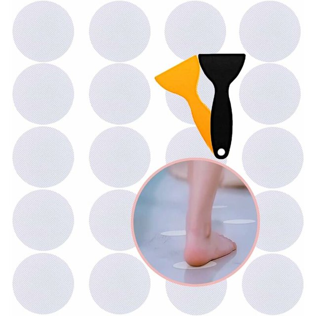Pegatinas antideslizantes para bañera, pegatinas circulares antideslizantes, pegatinas antideslizantes, pegatinas para ducha, para baño, escaleras, ducha, superficies de baño