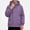 Purple, variant on Afuyipoi Kids Hooded Jackets (2-12) Waterproof Zip-Up Lightweight Rain Coat Navy 3T