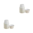 thumbnail image 4 of Cateissary 50 Uds. De tazas para helado, cuencos para postre, taza para tratar, contenedores de comida para llevar, bandeja para hornear pasteles Type5 NO5, 4 of 6