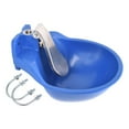 thumbnail image 2 of Cuenco automático de agua potable para caballos, dispensador de tazones de alimentación para granja, suministro de ganado, alimentador de agua para , Azul, 2 of 9